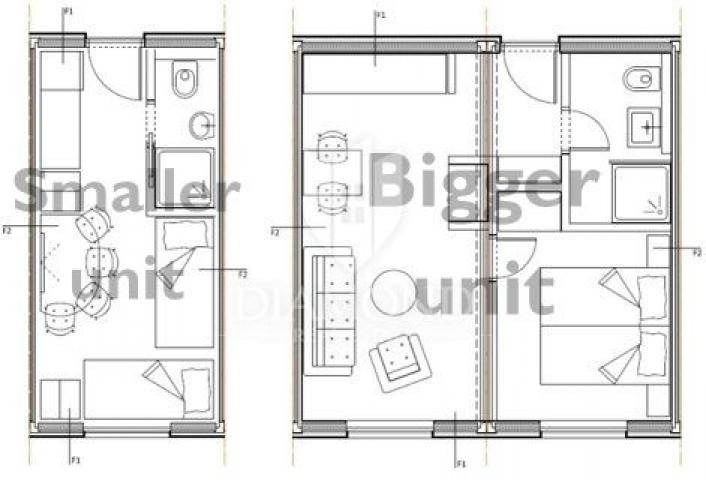 Kanfanar, zemljište na super lokaciji s projektom za aparthotel