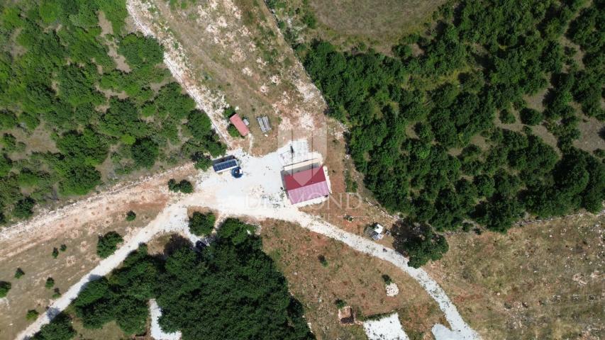 Spacious land with a project in central Istria