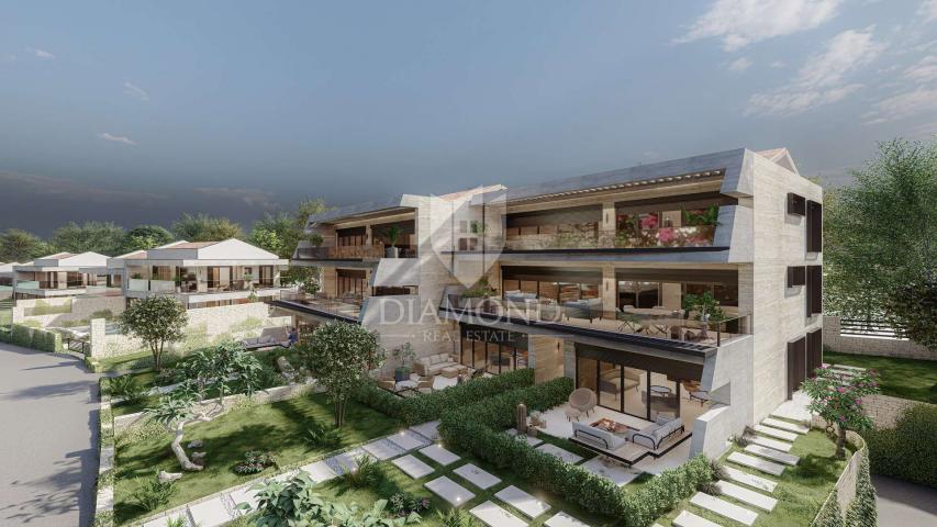 Lovrečica, Luxusapartment in einem exklusiven Resort 100 m vom Meer entfernt!