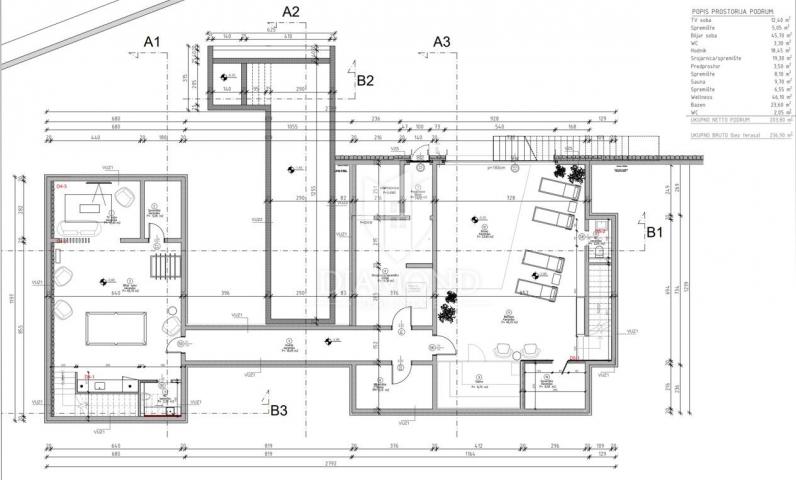 Bale, Grundstück mit dem Bau einer Luxusvilla begonnen