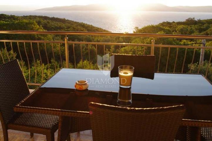 Rabac, ein wunderschönes Haus mit freiem Blick auf das Meer