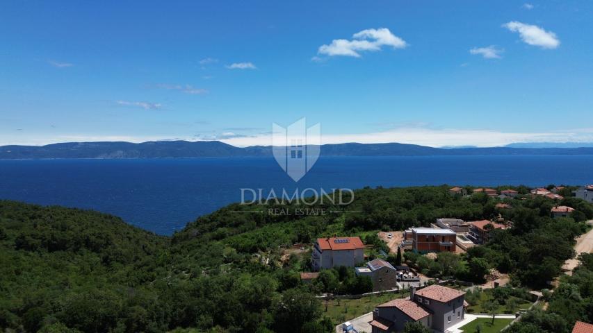 Rabac, ein wunderschönes Haus mit freiem Blick auf das Meer