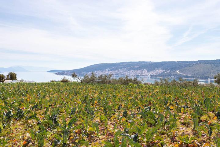 Trogir, Krban, građevinsko zemljište s pogledom na more