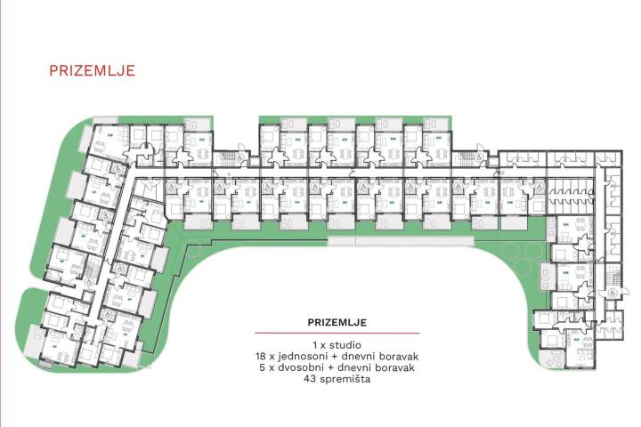 Umag, jednosoban stan, vrt, parking, S 0-09