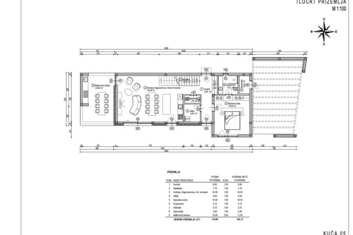 Istra, Kaštelir - Labinci, moderna urbana vila NKP 223 m2 s velikim vrtom