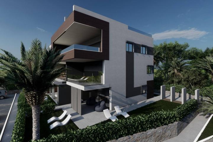 Zadar, Zaton, NOVOGRADNJA, luksuzan trosoban penthouse s krovnom terasom NKP 137, 02 m2