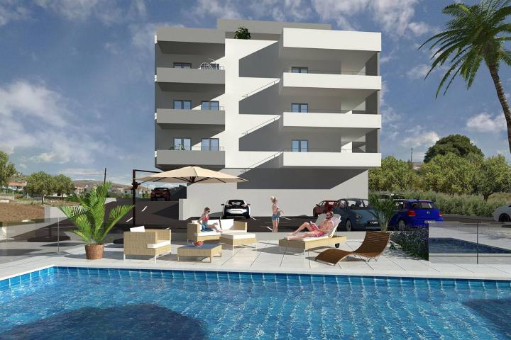 Trogir okolica - studio apartman s parking mjestom (PP1)