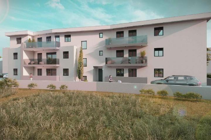 Istra, Štinjan, dvosoban stan AA u prizemlju NKP 49, 28m2 - novogradnja 