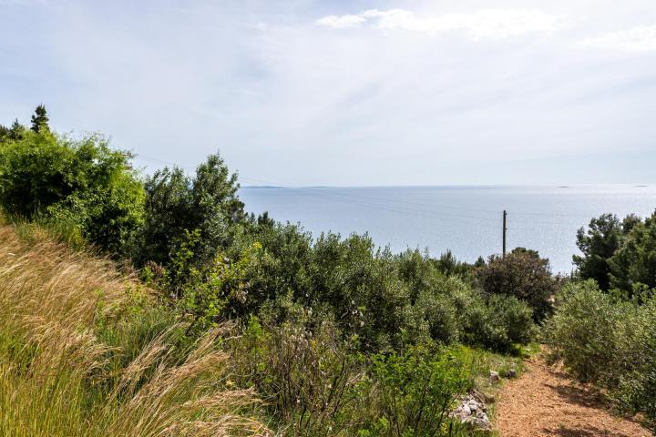 Hvar, Bojanić Bad, atraktivno građevinsko zemljište s panoramskim pogledom