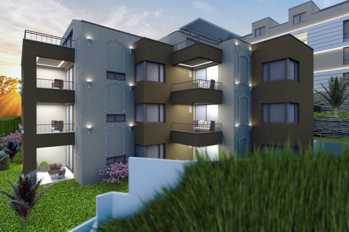 Opatija, stan A2 u prizemlju, moderna novogradnja  72, 82 m2 u blizini mora