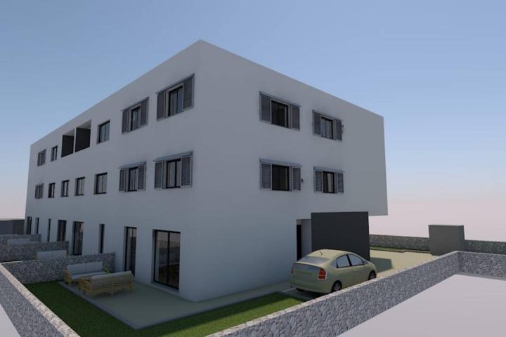 Vodice, NOVOGRADNJA, trosobni stan NKP 86, 02 m2