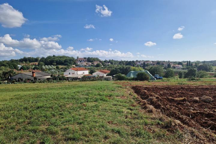 Istra, Vižinada prostrano građevinsko zemljište s otvorenim pogledom