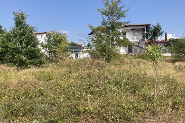 Istra, Poreč, građevinsko zemljište s pogledom na more 782m2