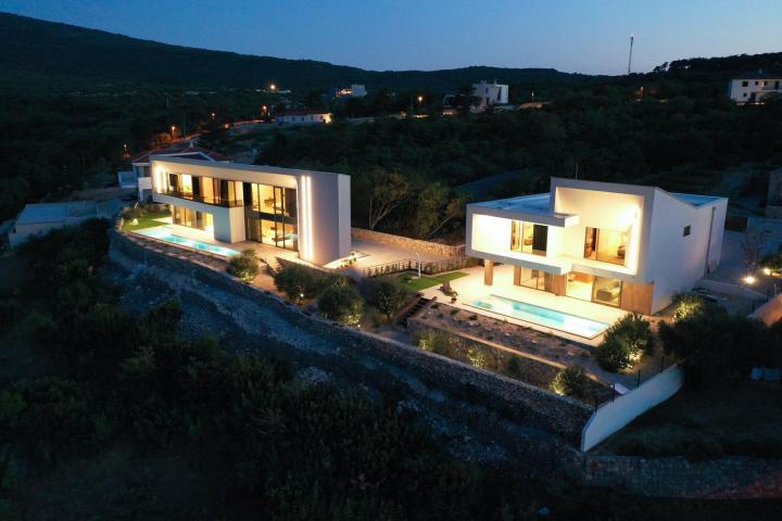 Krk, Vrbnik, jedinstvena villa 240 m2 na zemljištu 800 m2