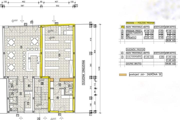 Umag, NOVOGRADNJA, moderan poslovni prostor od 59. 04 m2 