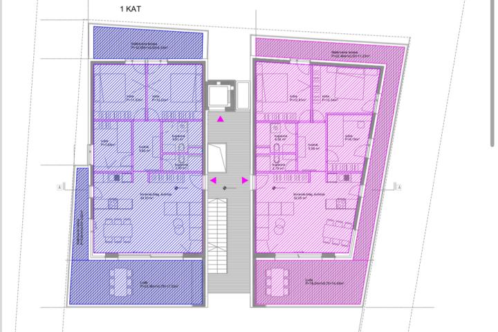 Zadar, Diklo, trosoban stan NKP 119, 65m2 na super lokaciji