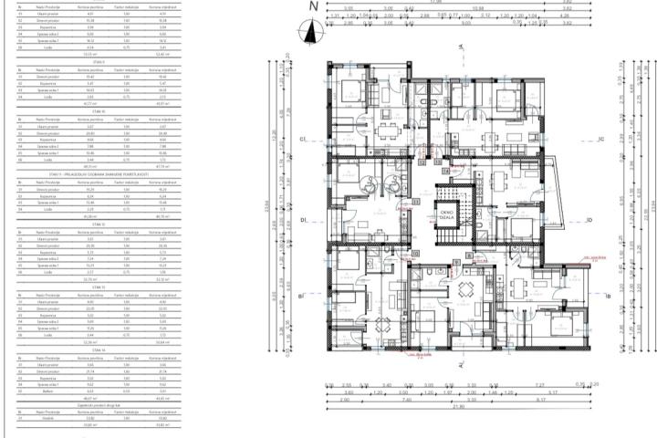 Pula, stan u novogradnji s dvije spavaće sobe 49, 51 m2