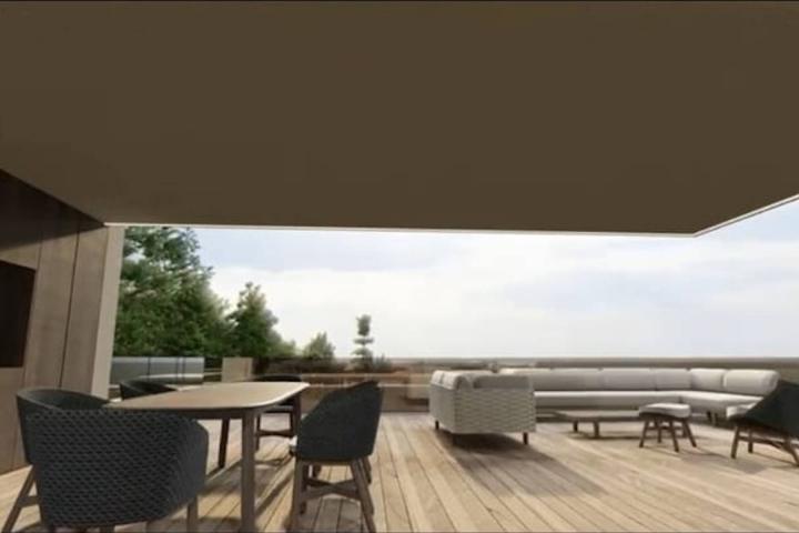 Opatija, dvosoban stan s pogledom na cijeli Kvarner, NKP 56, 84 m2