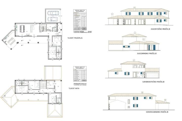 Istra Kanfanar-okolica, prekrasna istarska villa u zatvorenom kompleksu