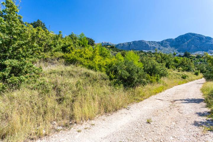 Podgora, građevinsko zemljište s pogledom na more