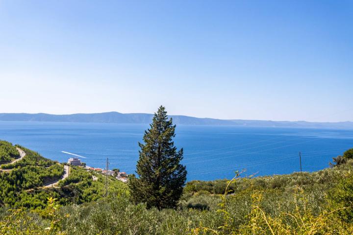 Podgora, građevinsko zemljište s pogledom na more