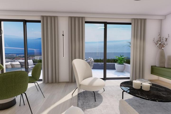 Makarska - novogradnja, dvosoban stan NKP 68, 99 m2