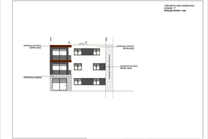 Pula, trosoban stan S4, 118. 35 m2 na atraktivnoj lokaciji