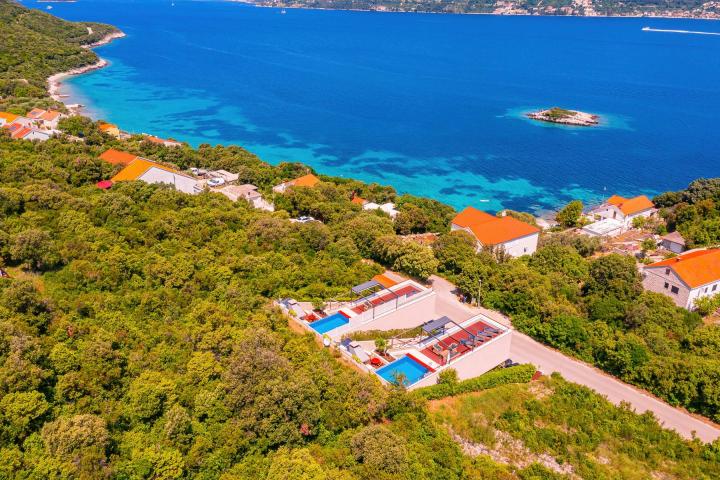 Korčula, luksuzna moderna villa s pogledom na more, jedinstvena ponuda