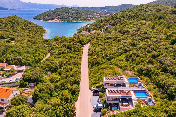 Korčula, luksuzna moderna villa s pogledom na more, jedinstvena ponuda