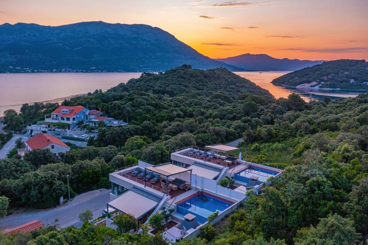 Korčula, luksuzna moderna villa s pogledom na more, jedinstvena ponuda