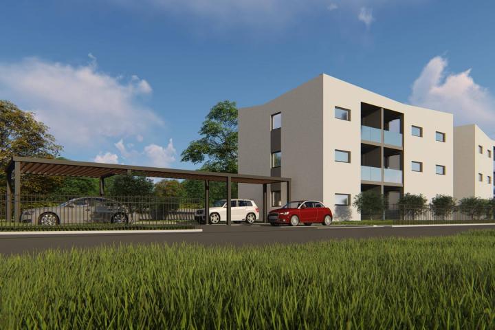 Istra, Medulin, A4 stan u prizemlju 56, 90 m2, novogradnja - 300 m od mora