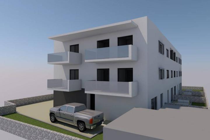 Vodice, NOVOGRADNJA, S2 - 3 sobe, 2 etaže, vrt, NKP 83, 81 m2