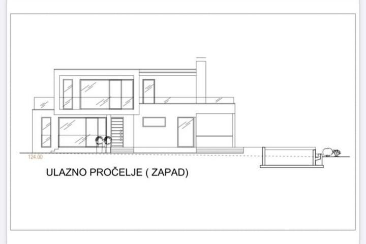 Poreč okolica, građevinsko zemljište s idejnim projektom na odličnoj lokaciji