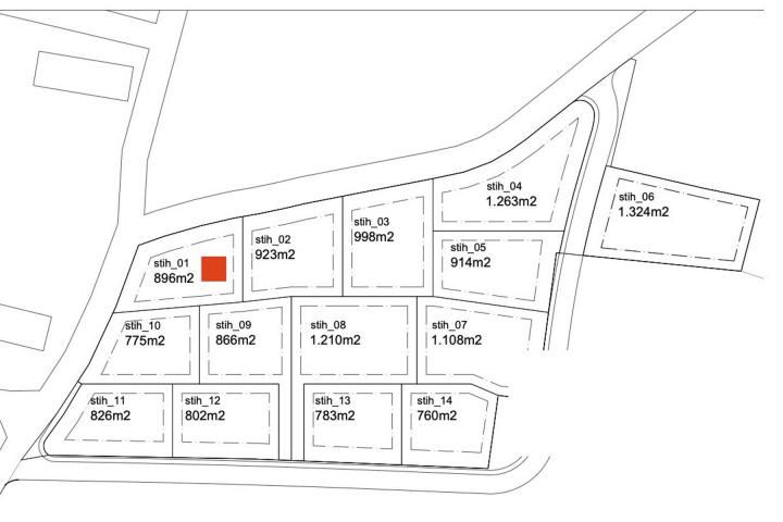 Istra, Kaštelir -  Labinci, moderna urbana vila NKP 175 m2 s velikom okućnicom