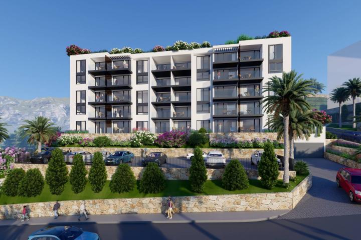 Makarska, dvosoban stan s lođom, prizemlje, 63, 92m2