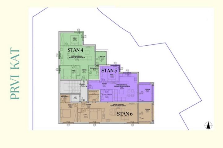 Opatija, stan S1 na drugom katu, moderna novogradnja  139, 06 m2 u blizini mora