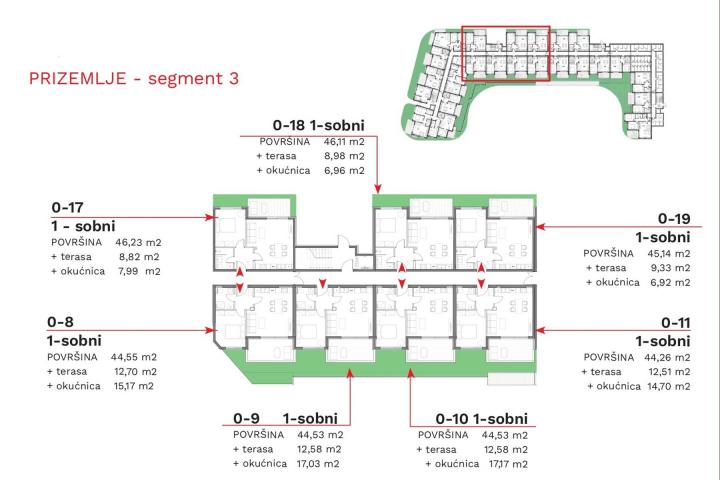 Umag, jednosoban stan, vrt, parking, S 0-15