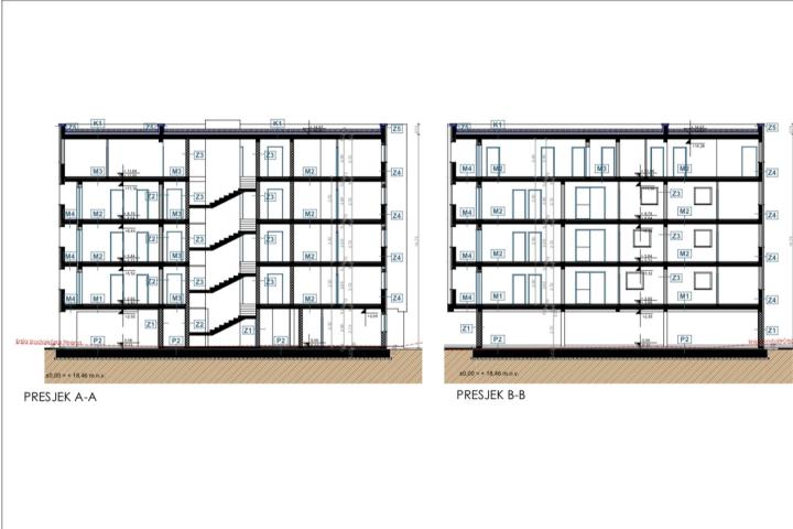 Pula, jednosoban stan u novogradnji 41, 77m2-PRILIKA