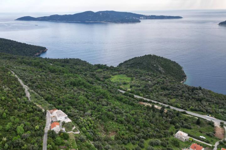 Dubrovnik - okolica, građevinsko zemljište 2532 s pogledom na more 