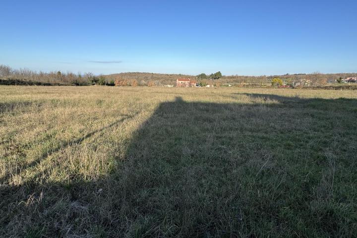 Istra, Poreč okolica, građevinsko zemljište s pogledom na more 