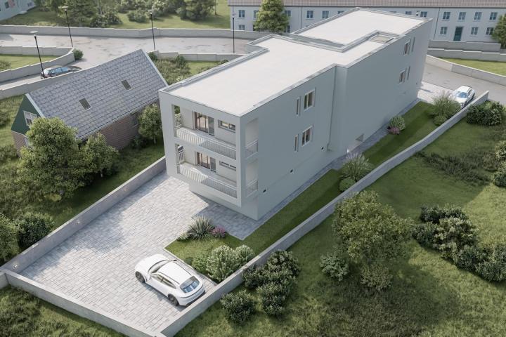 Zadar, Bokanjac, jednosoban stan u novogradnji NKP 50, 4 m2