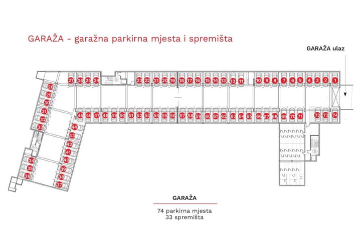 Umag, jednosoban stan, parking, S 0-22