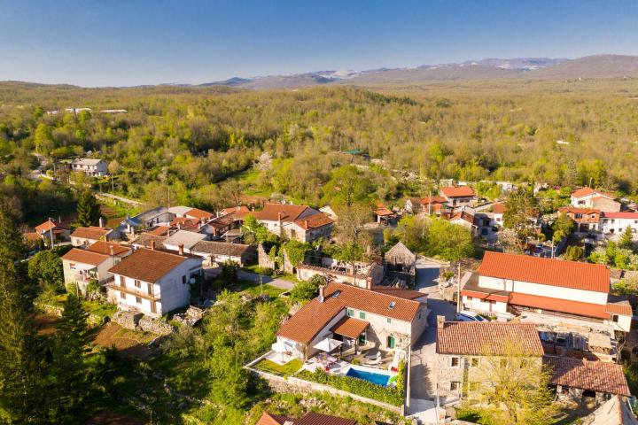 Brgud, šarmantna kamena kuća s bazenom 