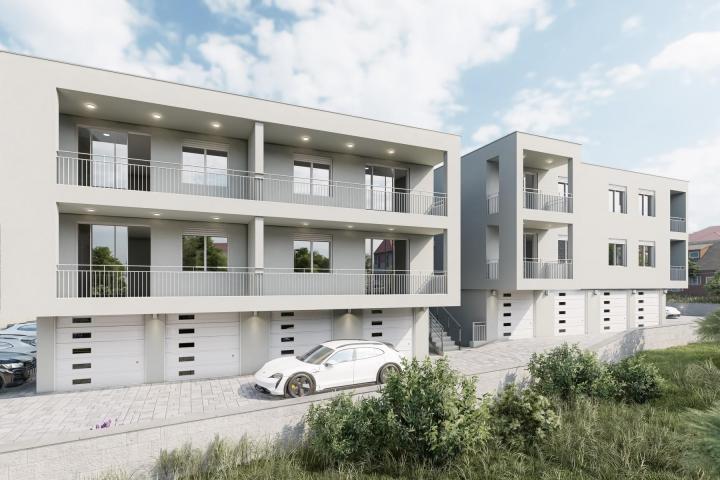 Zadar, Bokanjac, jednosoban stan u novogradnji NKP 37, 26 m2