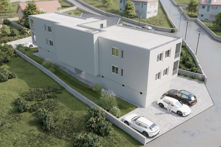 Zadar, Bokanjac, jednosoban stan u novogradnji NKP 37, 26 m2