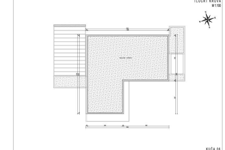 Istra, Kaštelir - Labinci, moderna urbana vila NKP 384 m2 na velikoj okućnici