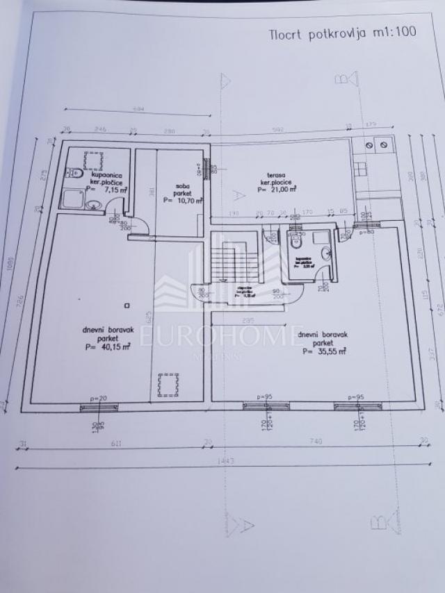 NOVOADAPTIRANA KUĆA 335m2, DUBRAVA +2 PARKRIRNA MJESTA