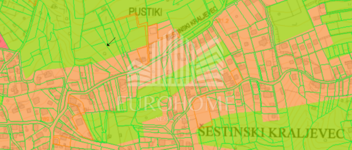 Grundstück Šestinski Kraljevec, Podsljeme, 2.100m2