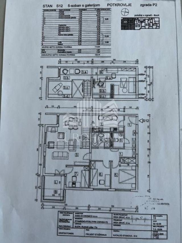 Wohnung Buzin, Novi Zagreb - Istok, 114m2