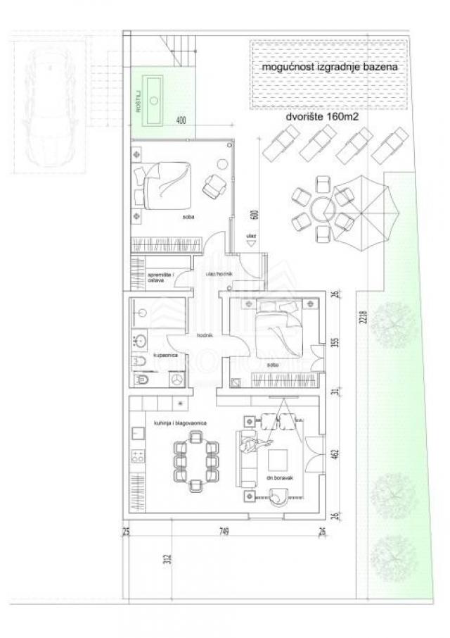 Wohnung Gračani, Podsljeme, 84,72m2